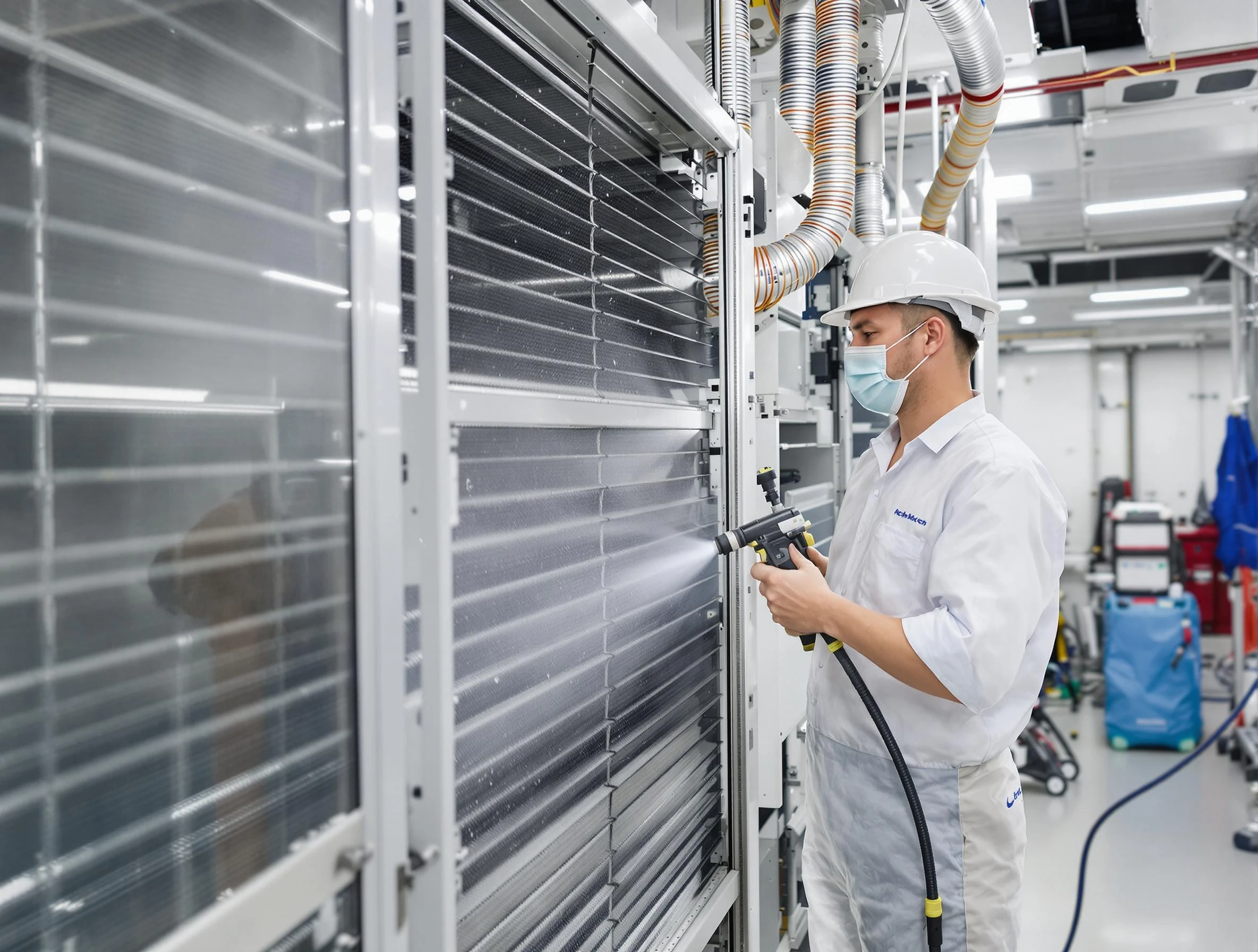 Professional AC coil cleaning by Worcester Air Duct Cleaning in Worcester