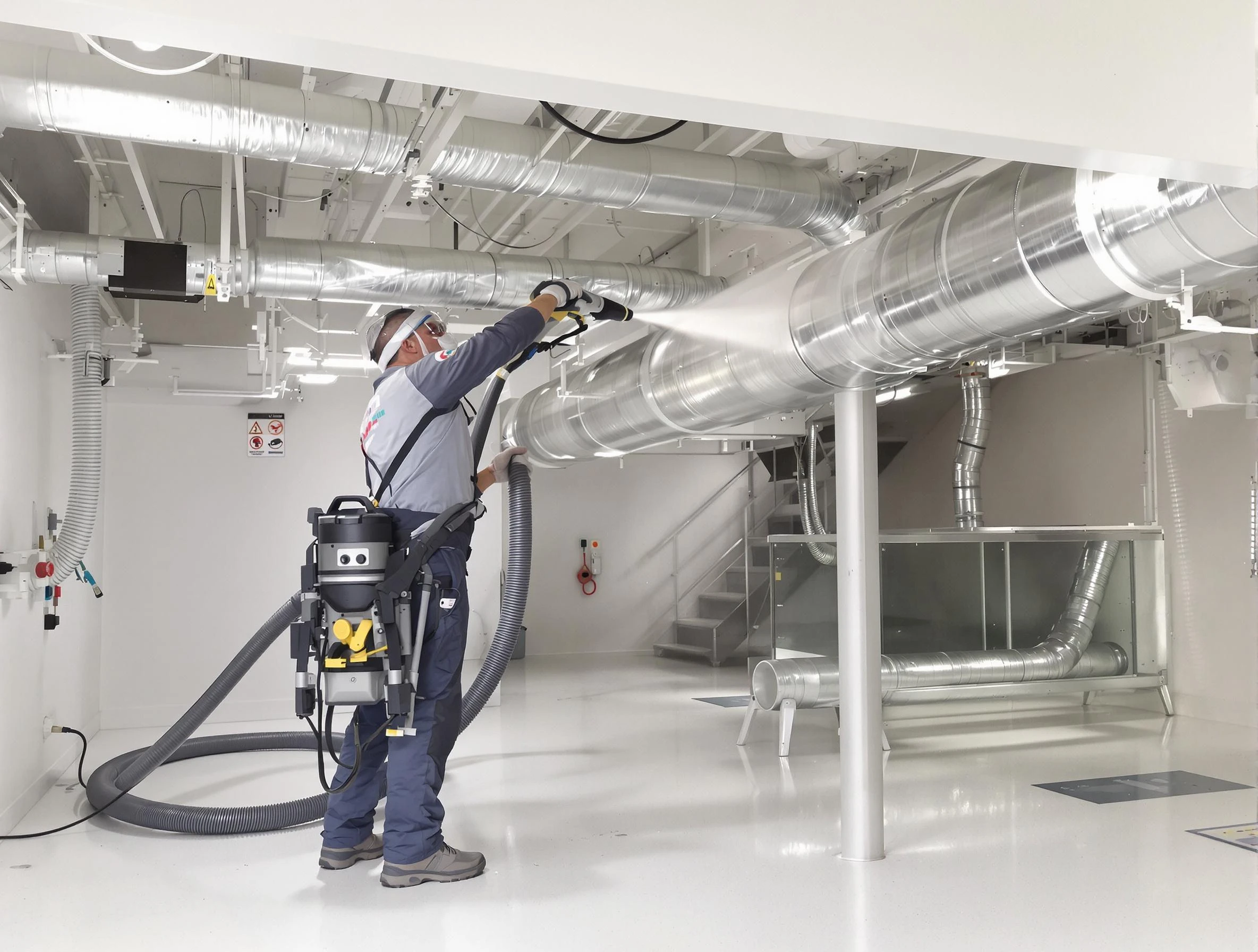 Professional central duct cleaning by Worcester Air Duct Cleaning in Worcester
